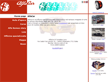 Tablet Screenshot of alfacar.it